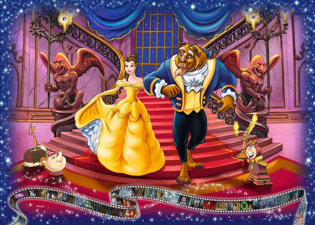 Puzzle: Disney - Beauty and the Beast Collector's edition - Image 2