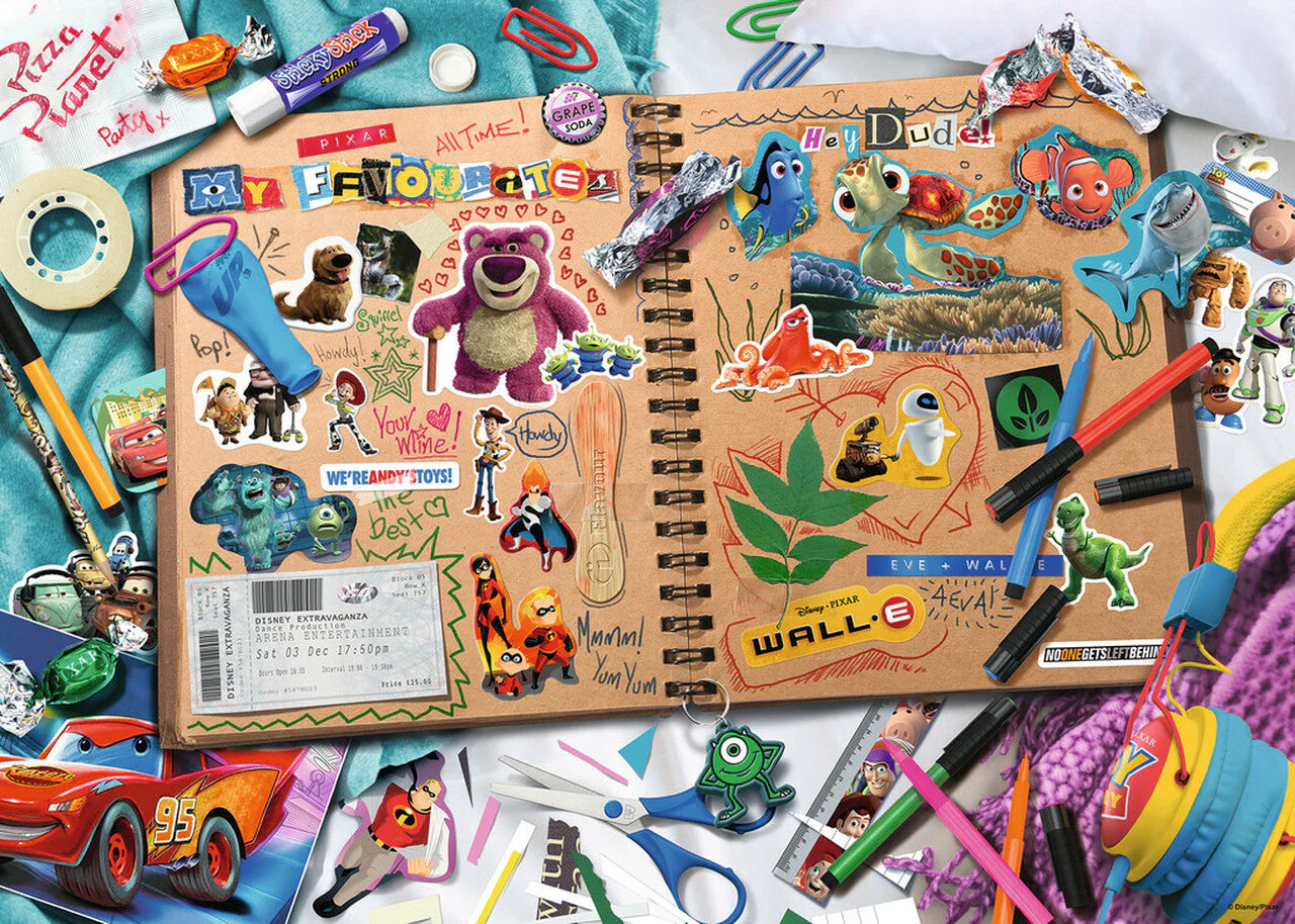Puzzle: Disney Pixar - Scrapbook - Image 2