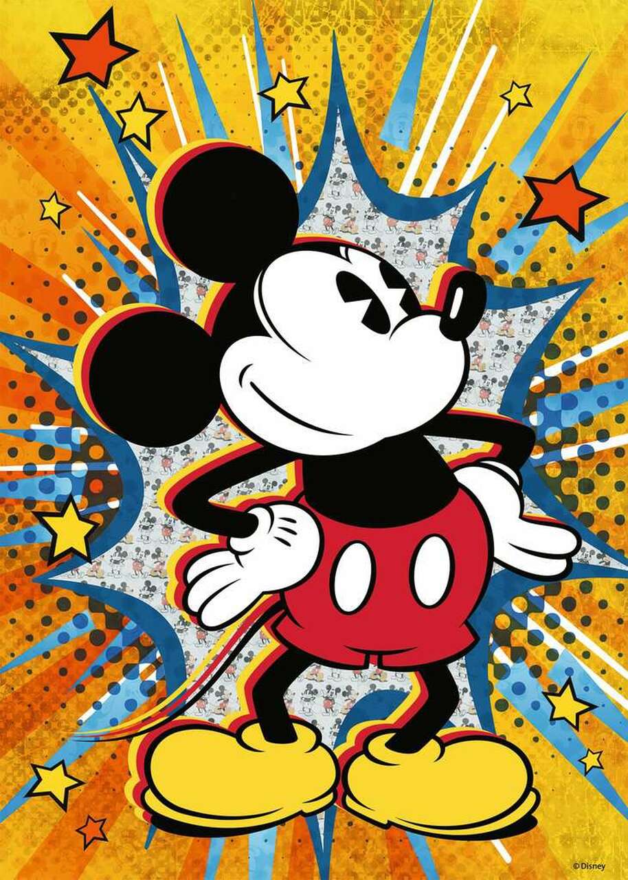 Puzzle: Disney - Retro Mickey - Image 2