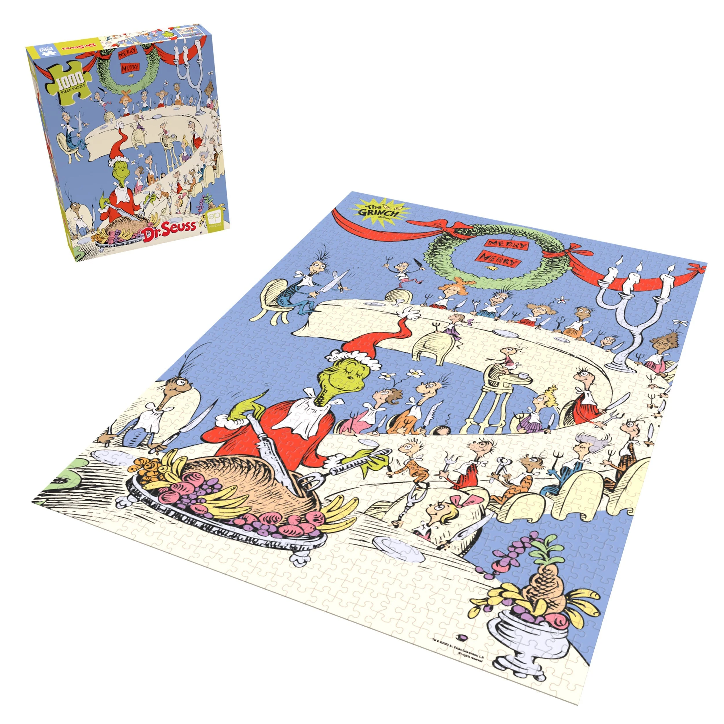 Puzzle: Dr. Seuss The Grinch Feast - Image 2