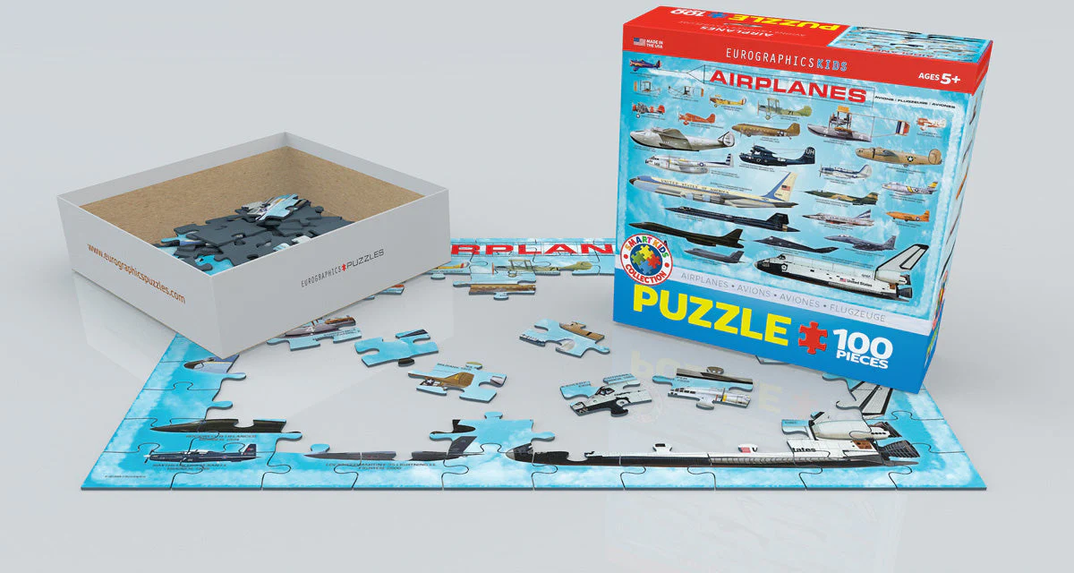 Puzzle: Educational Charts for Kids - History of Aviation - Image 2