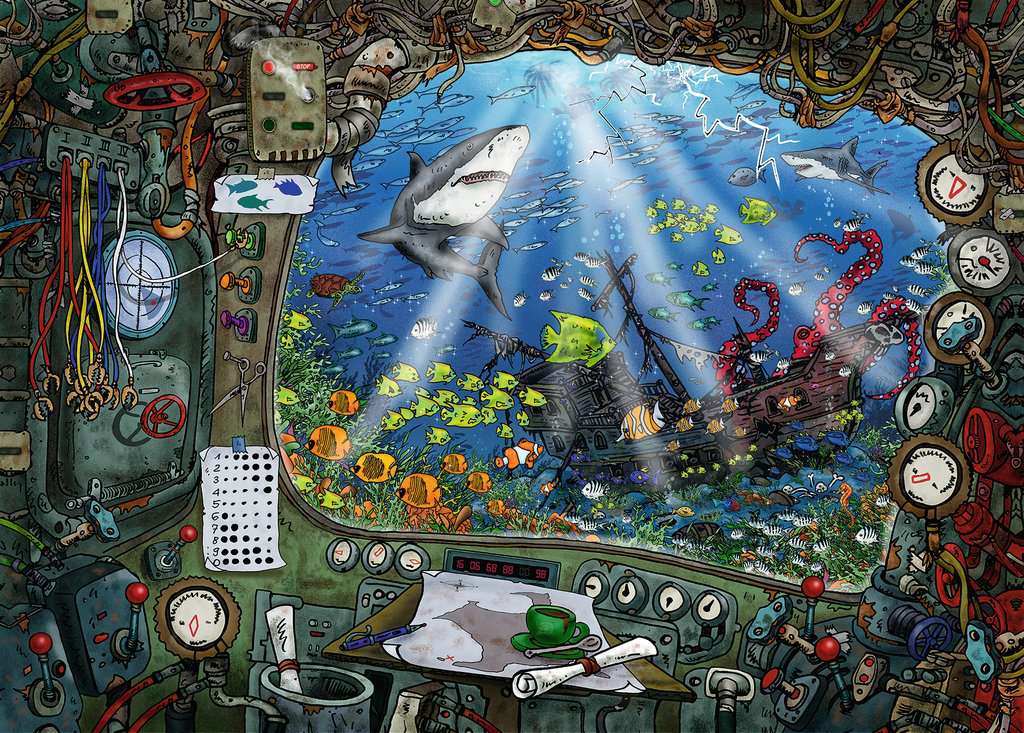 Puzzle: Escape Puzzle - Submarine - Image 2