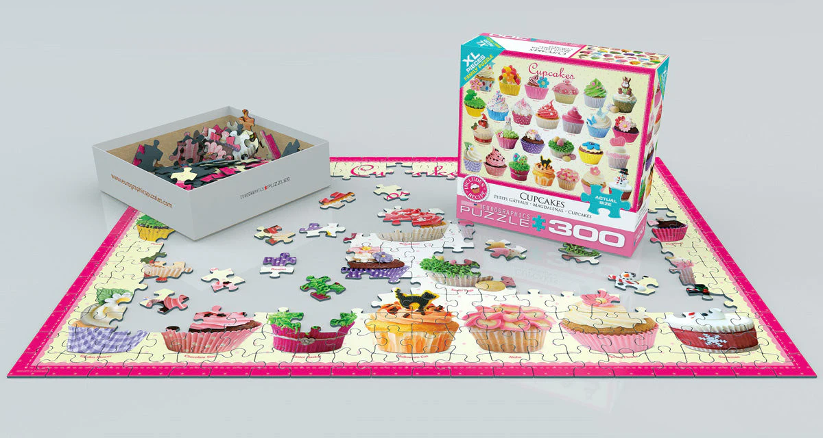 Puzzle: Family Oversize Puzzles - Cupcakes - Image 3