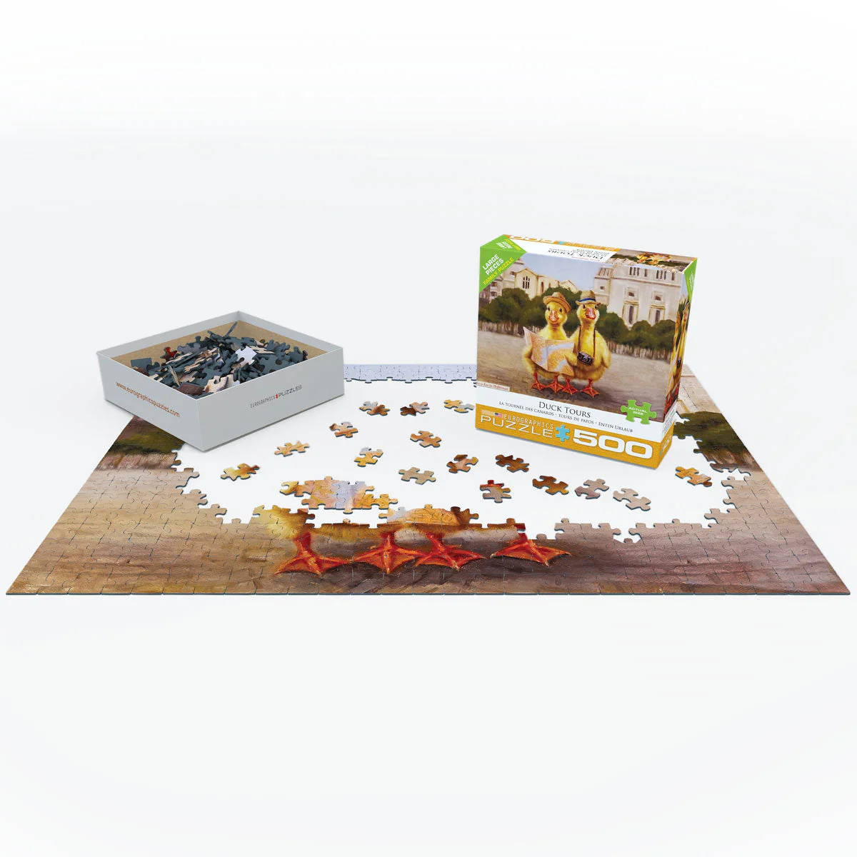 Puzzle: Family Oversize Puzzles - Duck Tours - Image 3