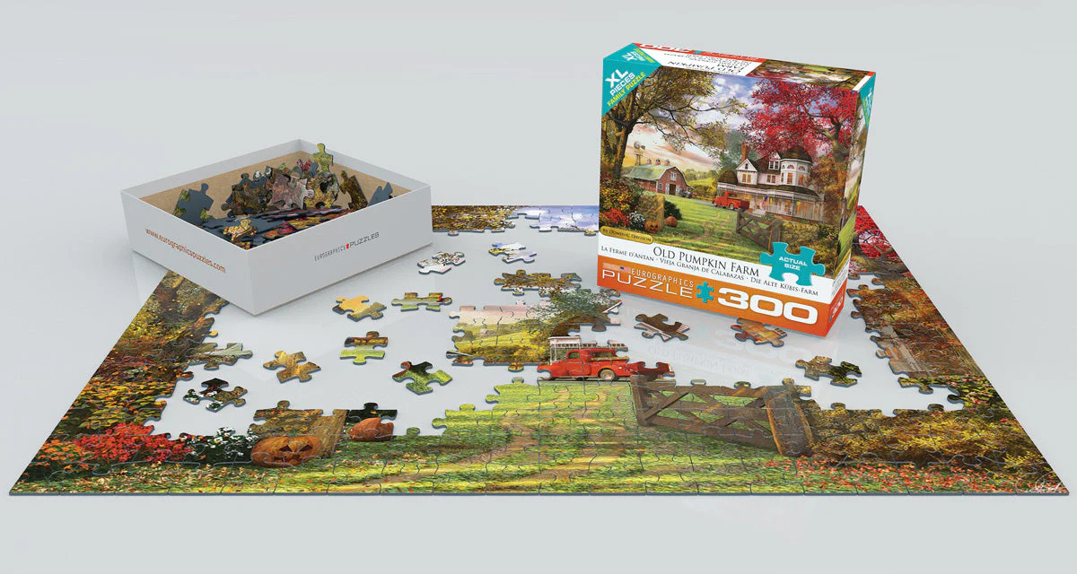 Puzzle: Family Oversize Puzzles - Old Pumpkin Farm by Dominic Davison - Image 2