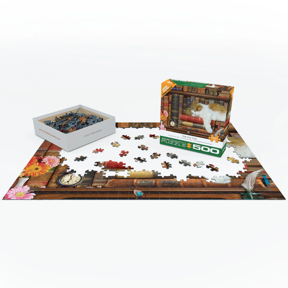 Puzzle: Family Oversize Puzzles - The Cat Nap - Image 3
