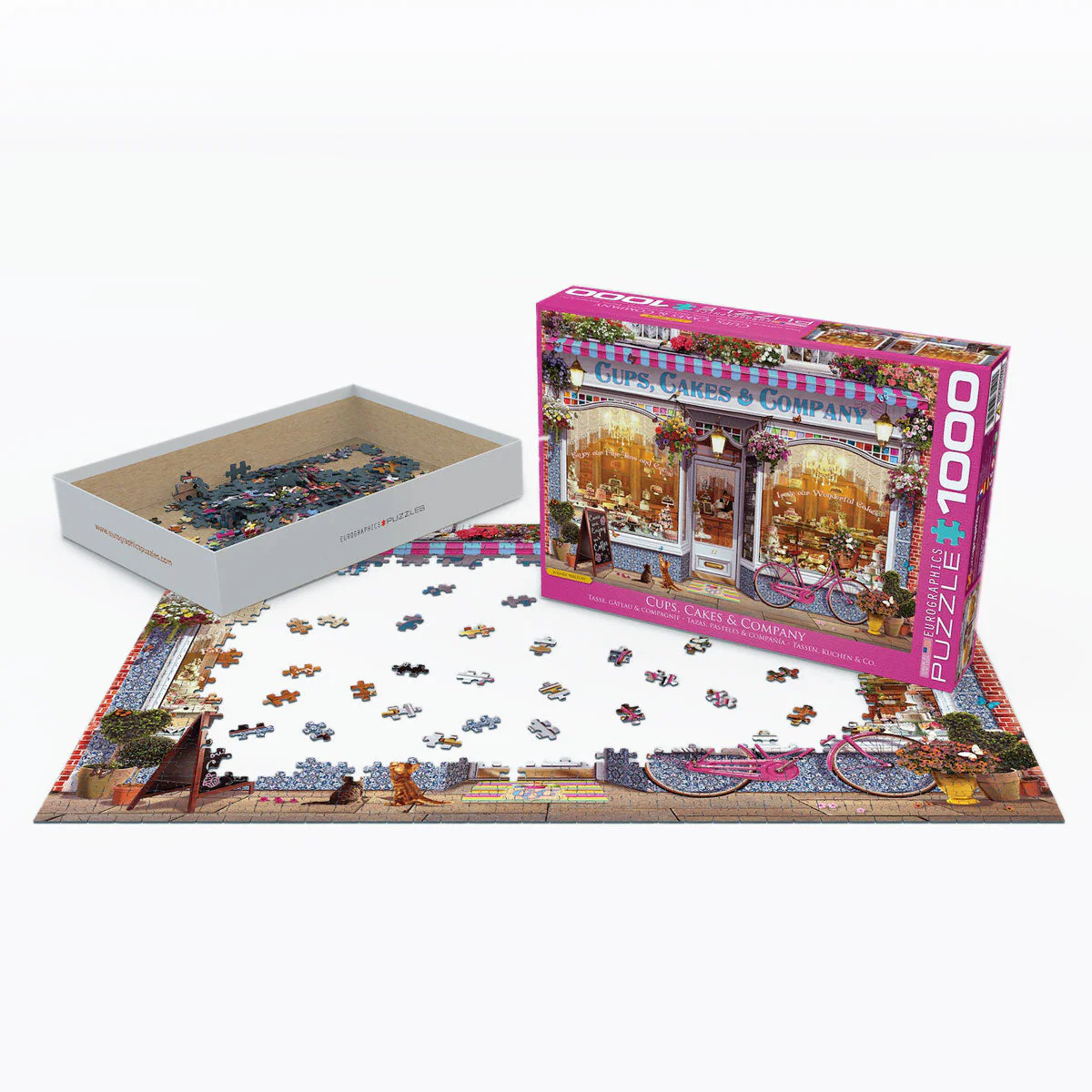 Puzzle: Favorite Pastimes - Cups, Cakes & Company by Garry Walton - Image 3