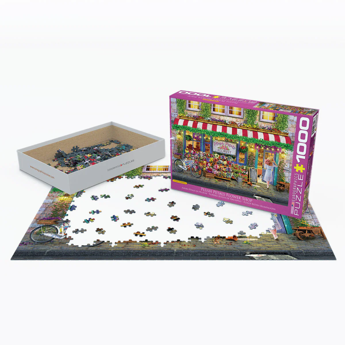 Puzzle: Favorite Pastimes - Plush Petals Florist by Paul Normand - Image 3