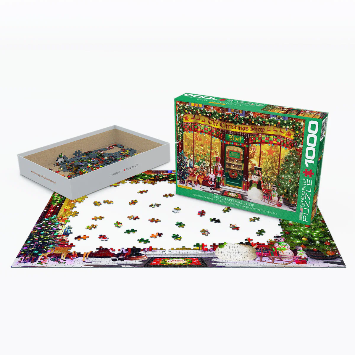 Puzzle: Favorite Pastimes - The Christmas Shop by Garry Walton - Image 3
