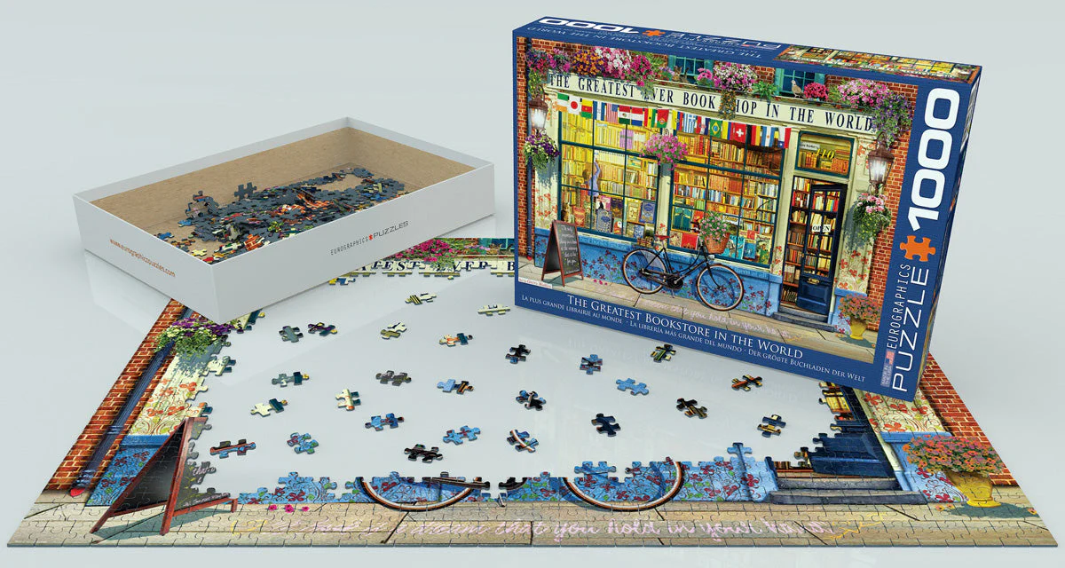 Puzzle: Favorite Pastimes - The Greatest Bookstore in the World - Image 2