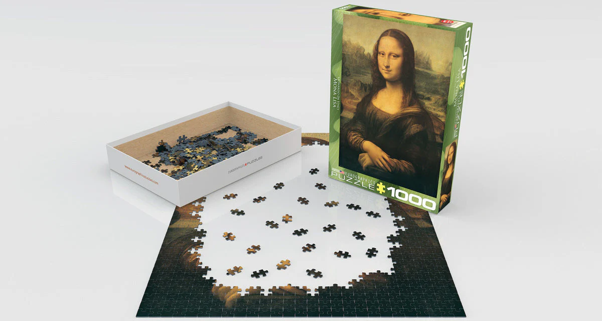 Puzzle: Fine Art Masterpieces - Mona Lisa by Leonardo da Vinci - Image 2