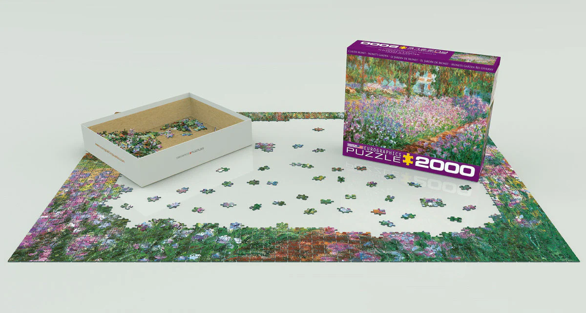 Puzzle: Fine Art Masterpieces - Monet's Garden - Image 2