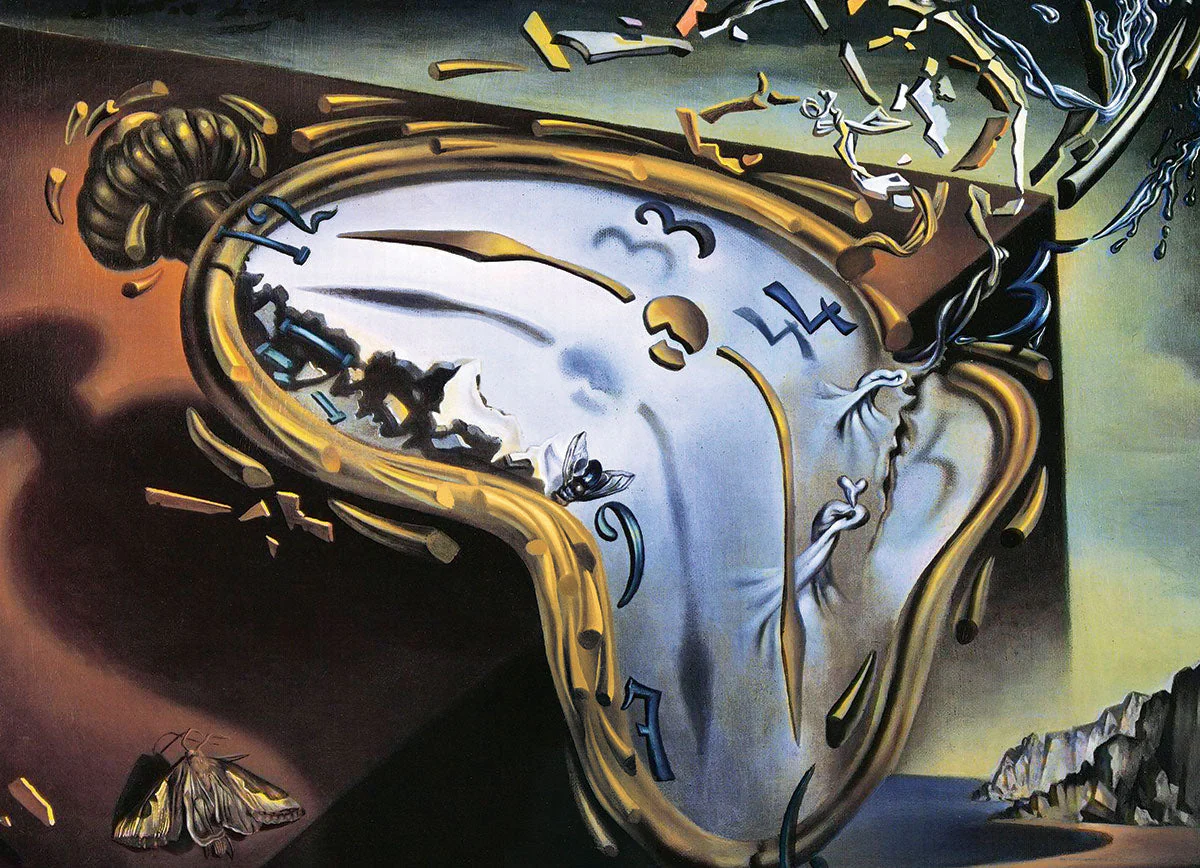 Puzzle: Fine Art Masterpieces - Soft Watch at the Moment of First Explosion - Image 3