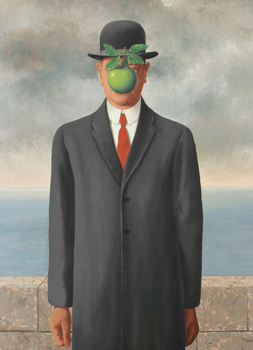 Puzzle: Fine Art Masterpieces - Son of Man by René Magritte - Image 2