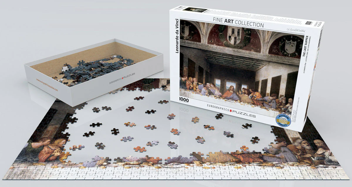 Puzzle: Fine Art Masterpieces - The Last Supper by Leonardo da Vinci - Image 2