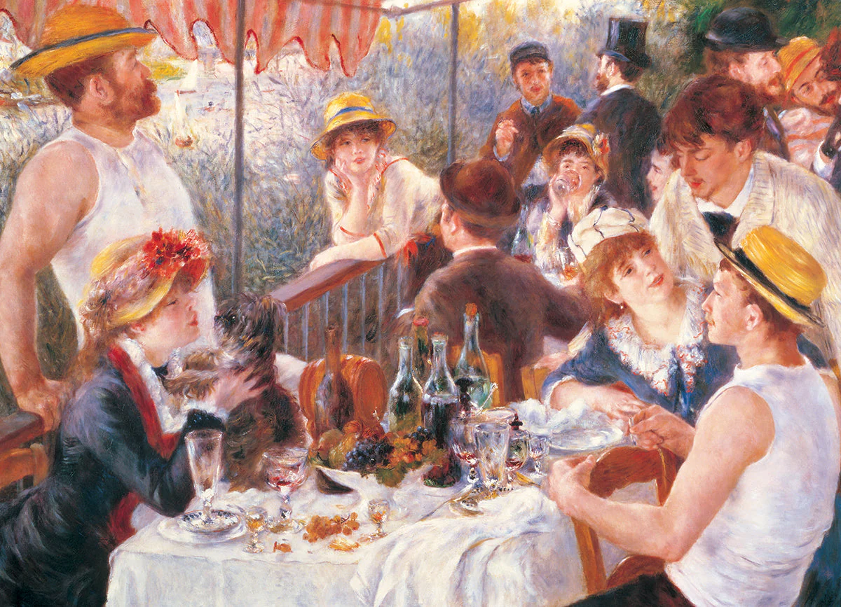 Puzzle: Fine Art Masterpieces - The Luncheon by Pierre-Auguste Renoir - Image 3