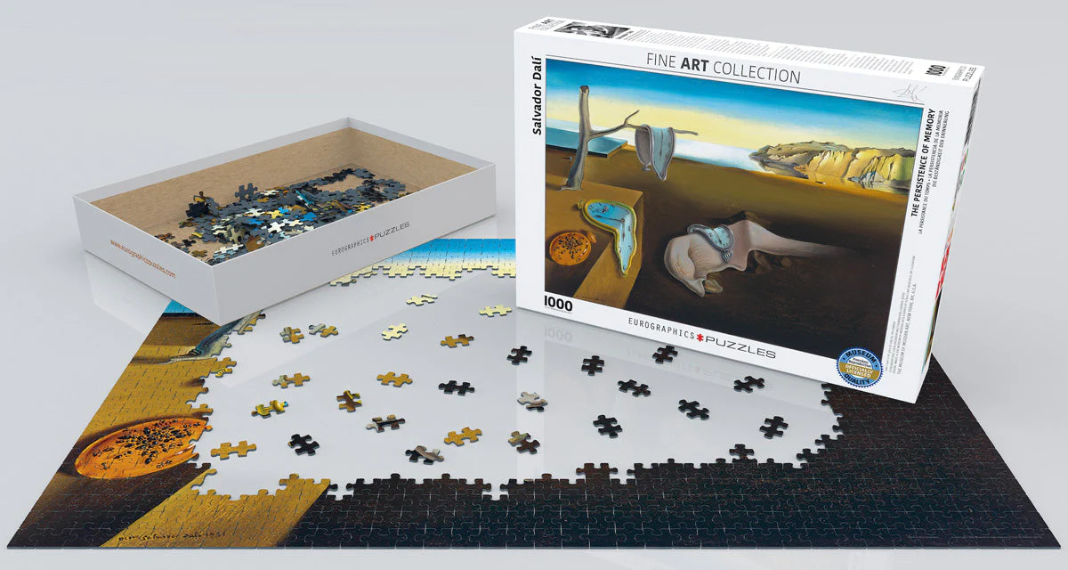 Puzzle: Fine Art Masterpieces - The Persistence of Memory by Salvador Dali - Image 2