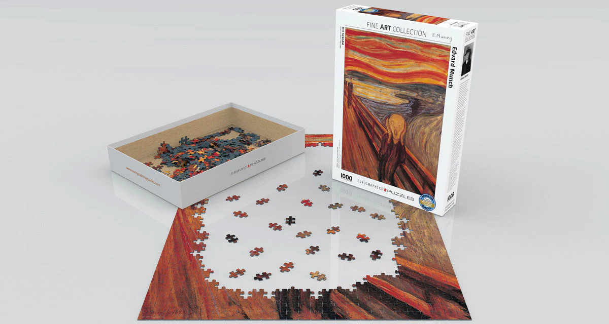 Puzzle: Fine Art Masterpieces -  The Scream by Edvard Munch - Image 2