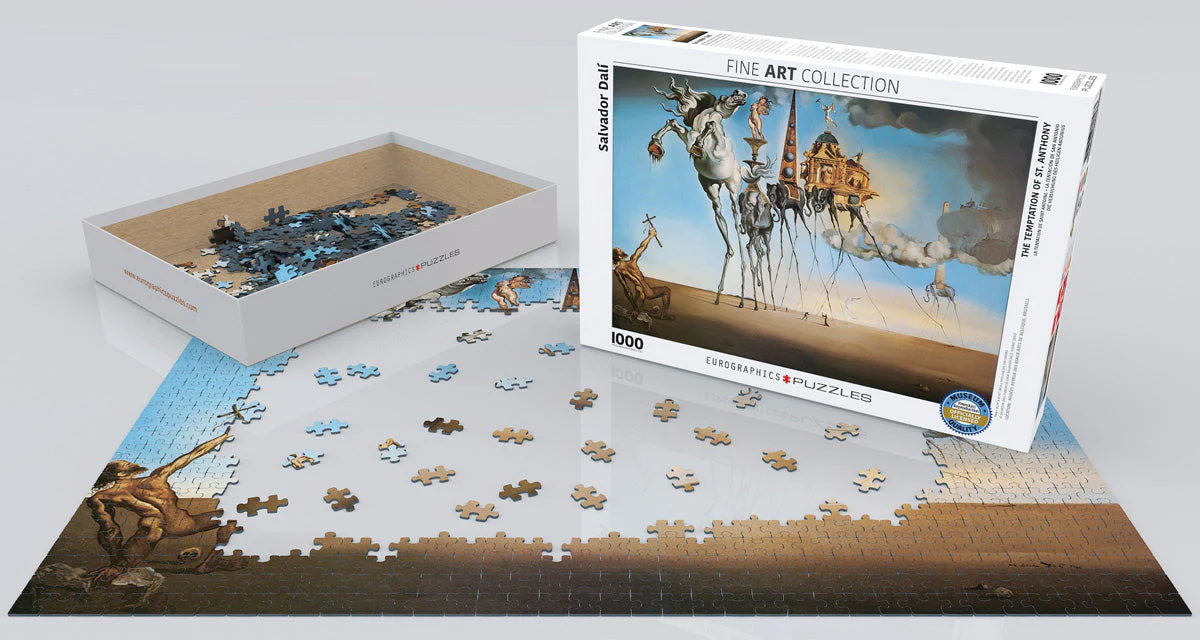 Puzzle: Fine Art Masterpieces - The Temptation of St Anthony by Salvador Dalí - Image 2