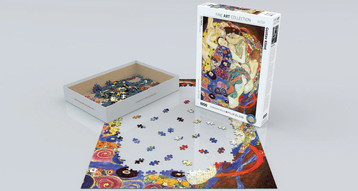 Puzzle: Fine Art Masterpieces - The Virgin by Gustav Klimt - Image 2