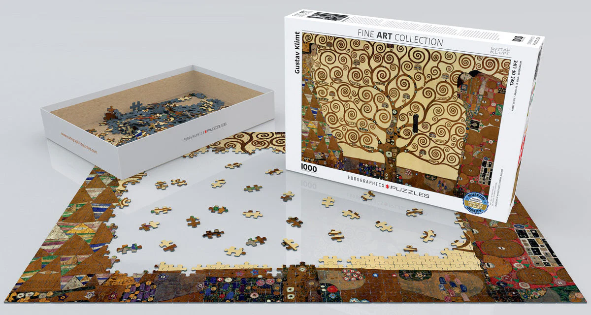 Puzzle: Fine Art Masterpieces - Tree of Life by Gustav Klimt - Image 2