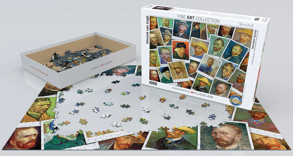 Puzzle: Fine Art Masterpieces - Van Gogh Selfies by Vincent van Gogh - Image 2