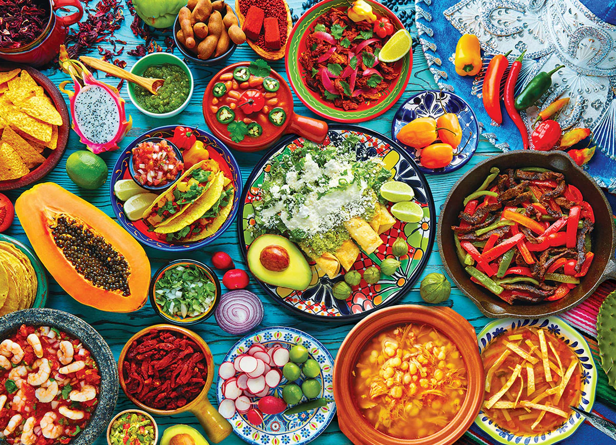 Puzzle: Flavors of the World - Mexican Table - Image 2