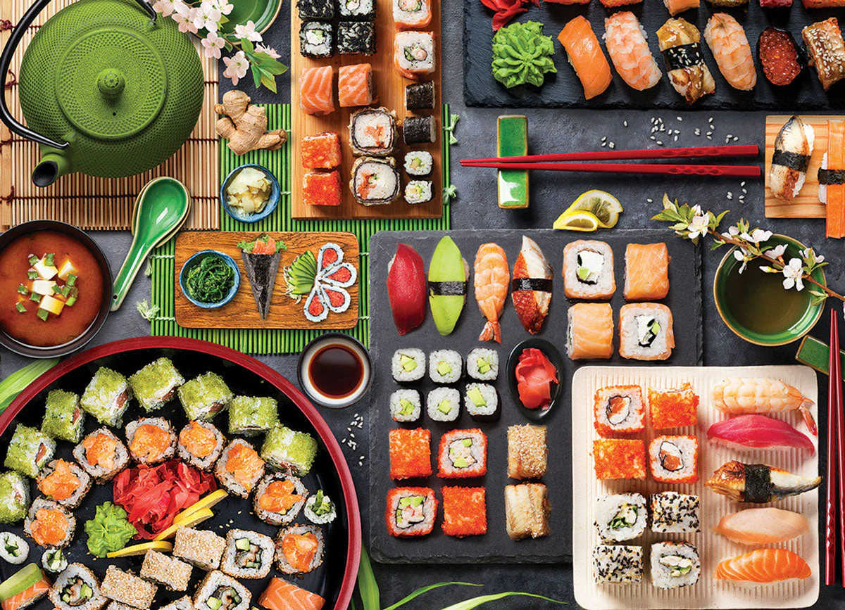 Puzzle: Flavors of the World - Sushi Table - Image 2