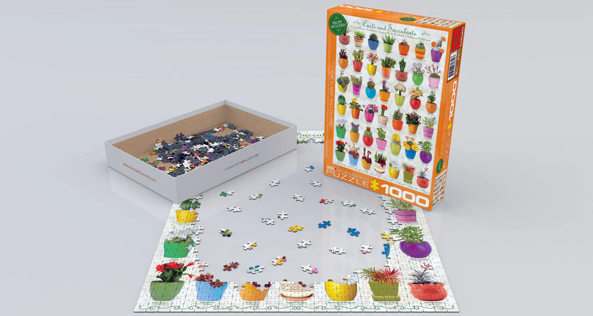 Puzzle: Garden - Cacti & Succulents - Image 2