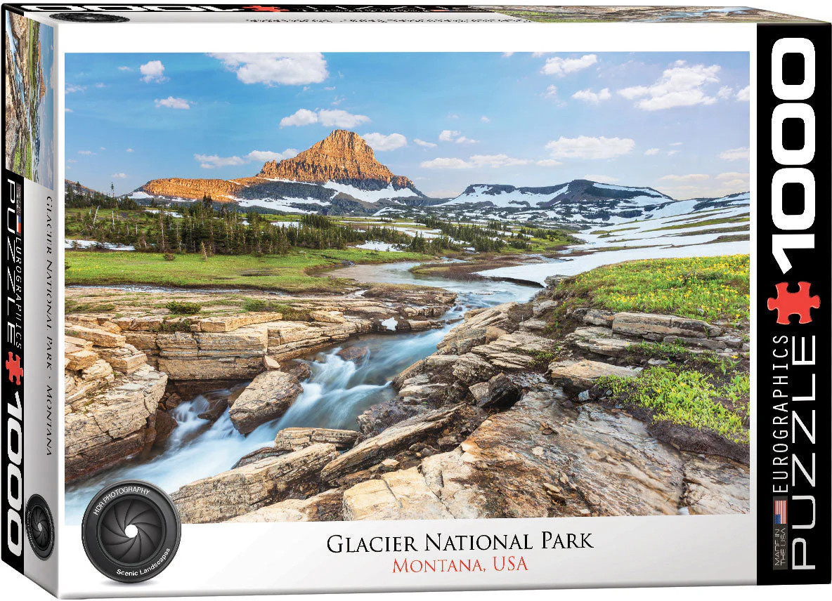 Puzzle: HDR Photography - Glacier National Park
