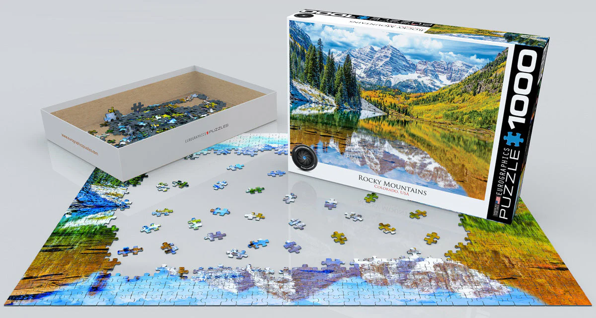 Puzzle: HDR Photography - Rocky Mountains, Colorado - Image 3