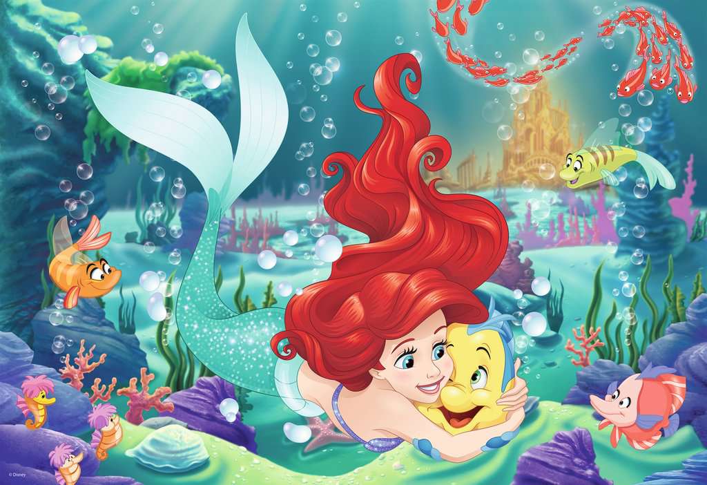 Puzzle: Hugging Arielle - Image 2