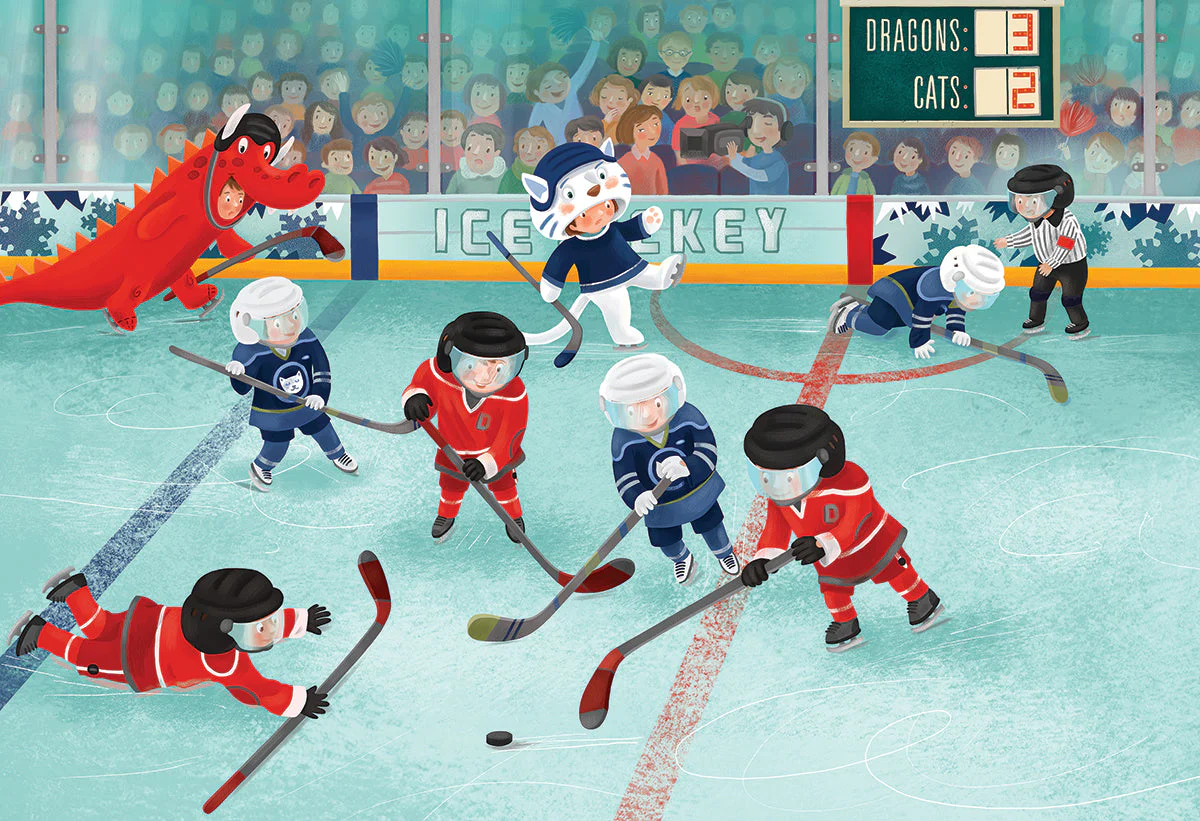 Puzzle: Junior League Sports - Junior League Hockey - Image 2