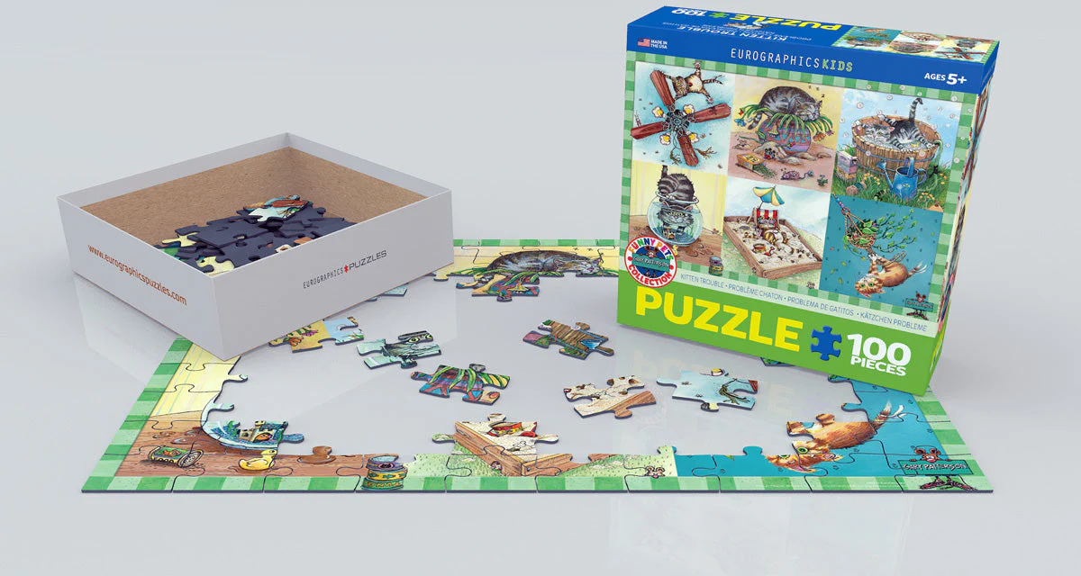 Puzzle: Kids Puzzles - Kitten Trouble by Gary Patteson - Image 3