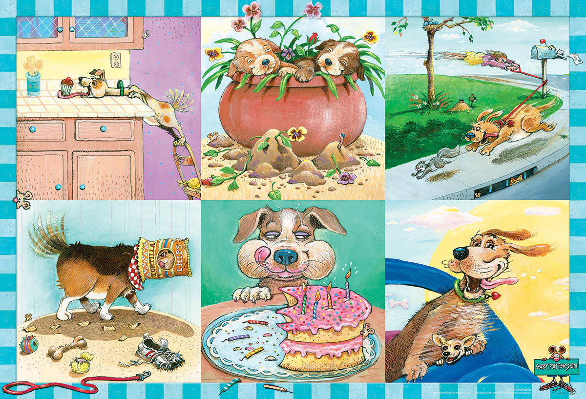 Puzzle: Kids Puzzles - Puppy Trouble by Gary Patteson - Image 2