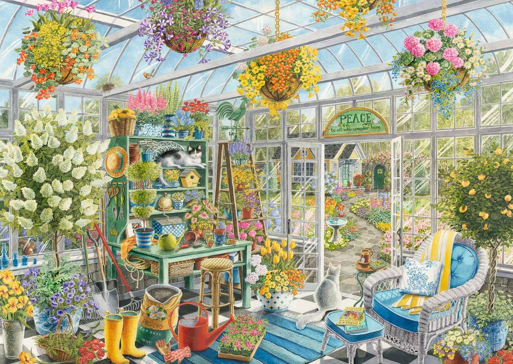 Puzzle: Large Format - Greenhouse Heaven - Image 2