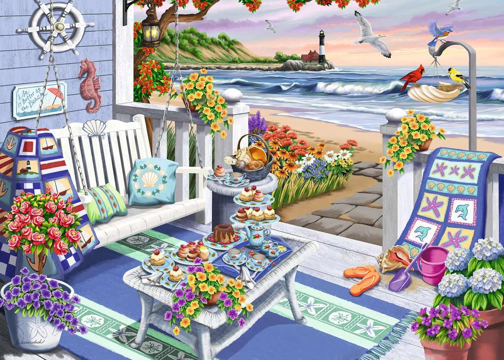 Puzzle: Large Format - Seaside Sunshine - Image 2