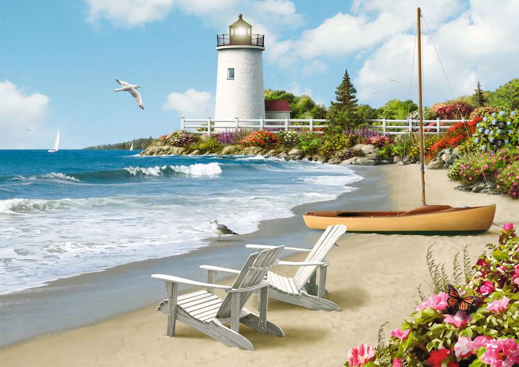 Puzzle: Large Format - Sunlit Shores - Image 2