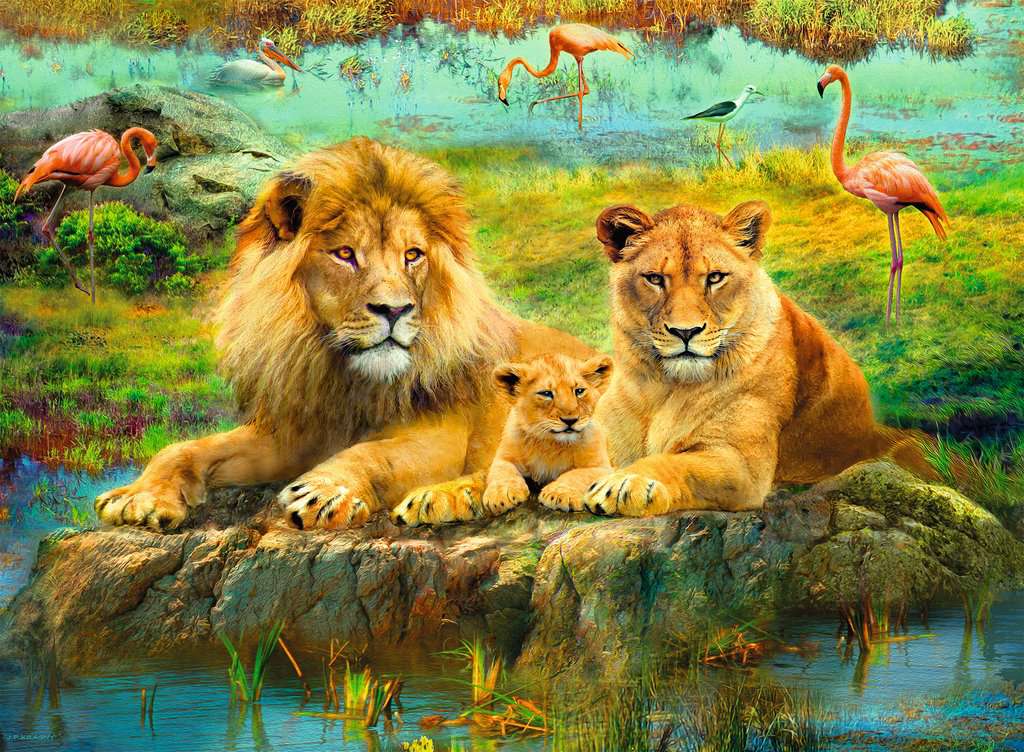 Puzzle: Lions in the Savanna - Image 2