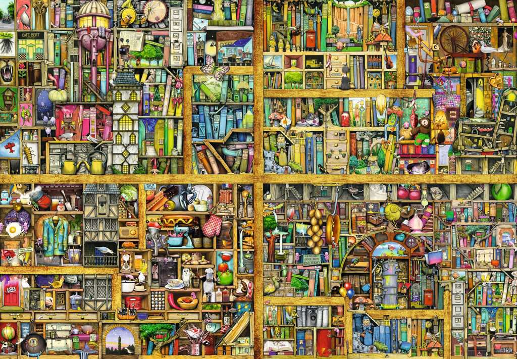 Puzzle: Magical Bookcase - Image 2