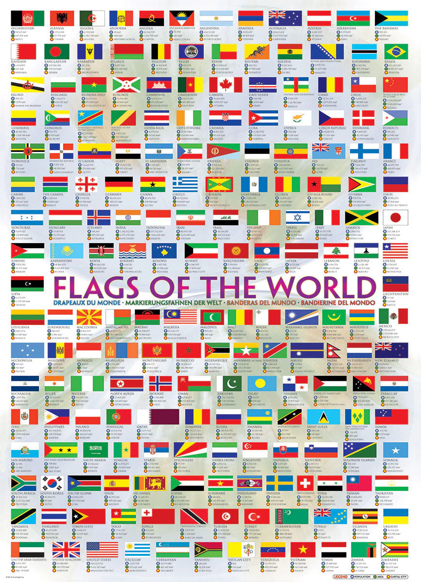 Puzzle: Maps & Flags - Flags of the World - Image 2