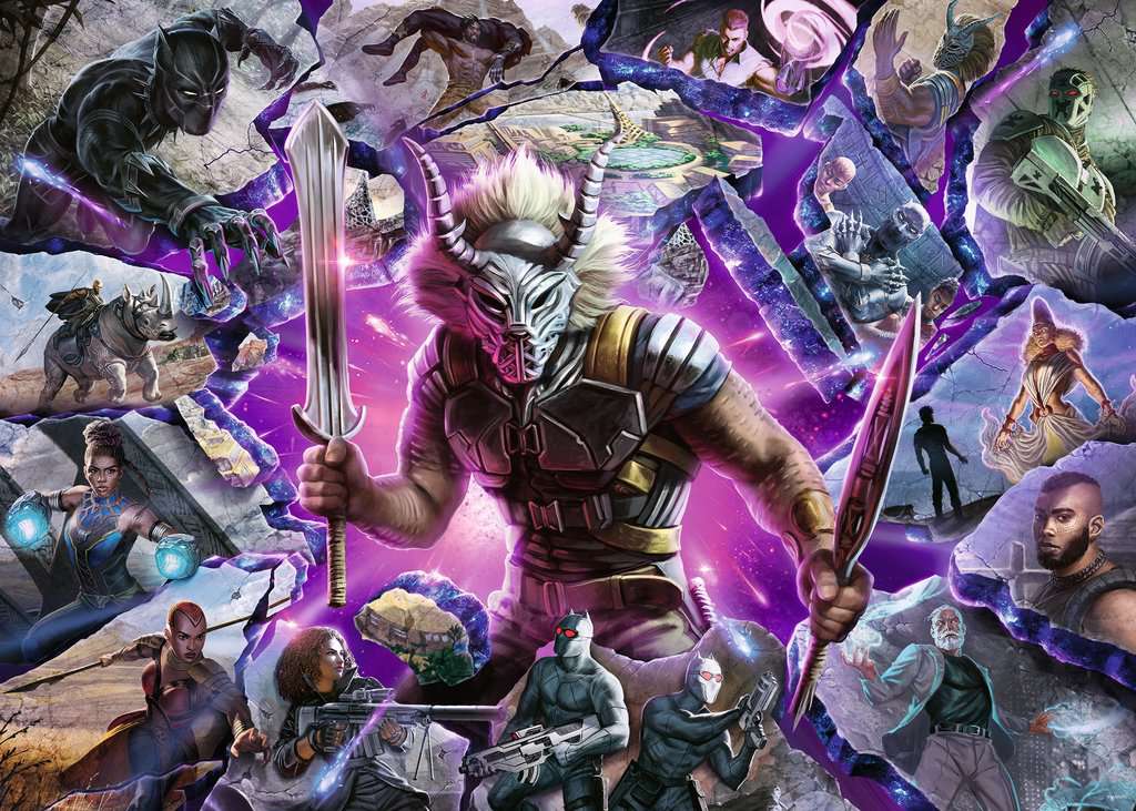 Puzzle: Marvel Villainous: Killmonger - Image 2