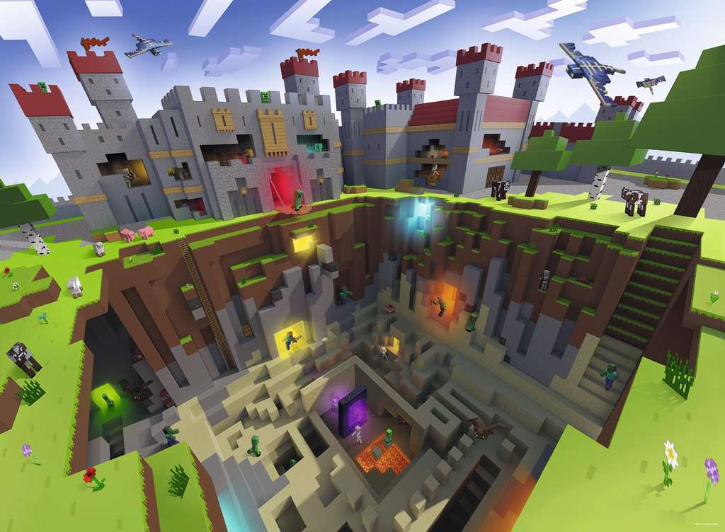 Puzzle: Minecraft: Cutaway - Image 2