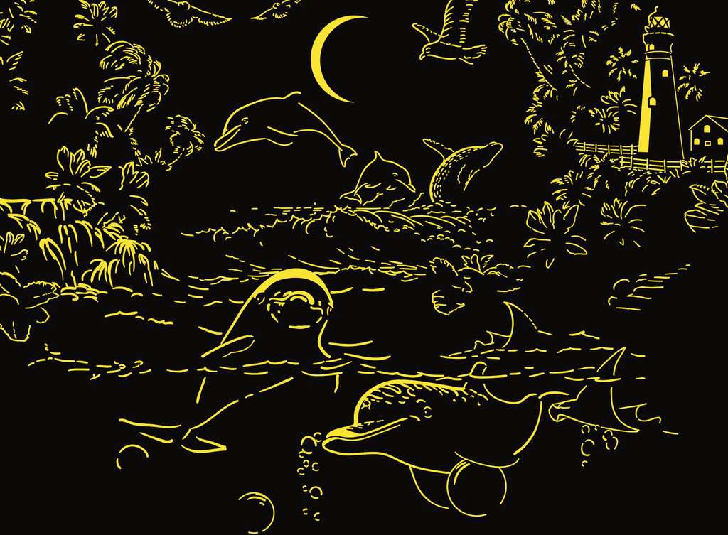 Puzzle: Moonlit Magic - Glow-In-The-Dark - Image 3
