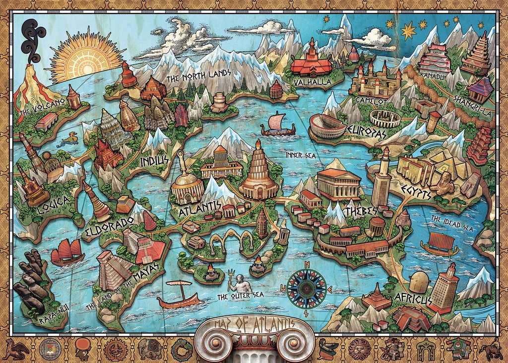 Puzzle:Mysterious Atlantis - Image 2
