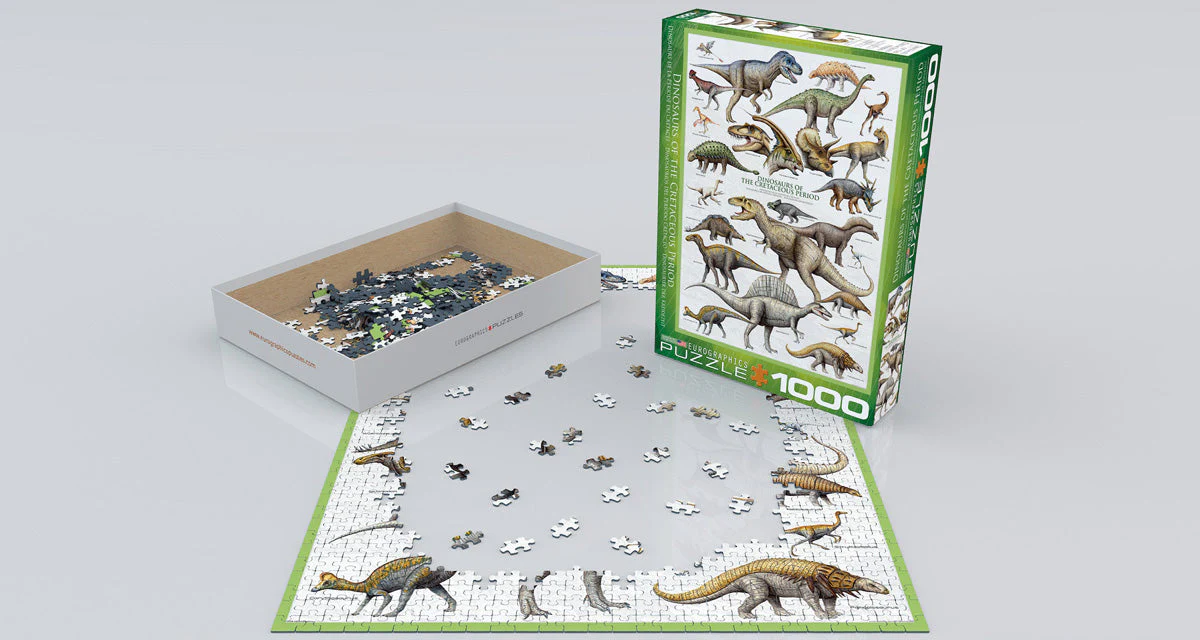 Puzzle: Natural History Charts - Dinosaurs - Image 2