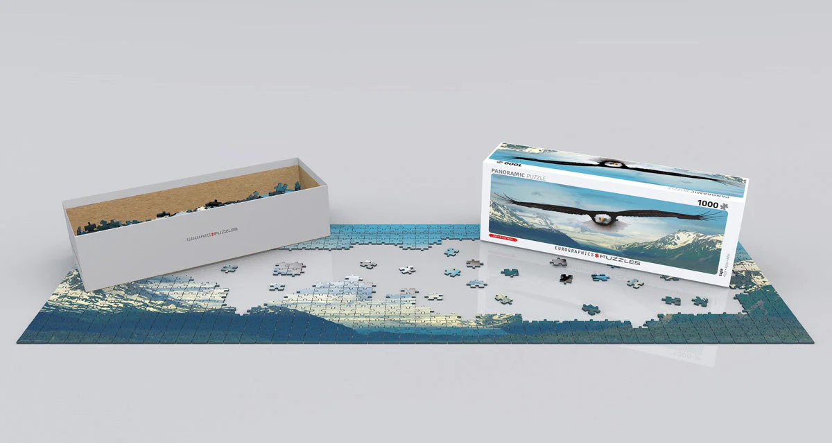 Puzzle: Panoramic Puzzles - Eagle - Image 2