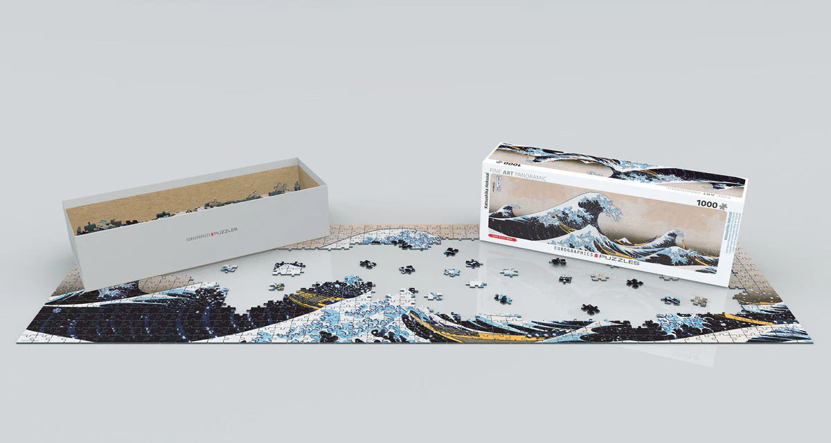 Puzzle: Panoramic Puzzles - Great Wave of Kanagawa - Image 3