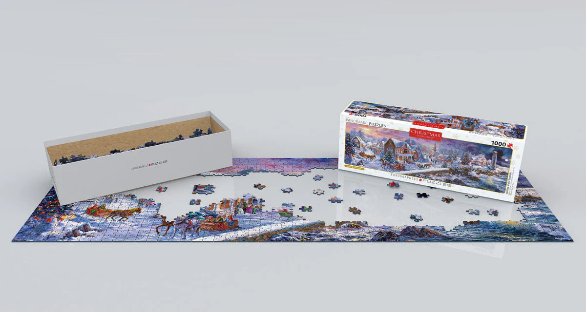 Puzzle: Panoramic Puzzles - Holiday at the Seaside - Image 3