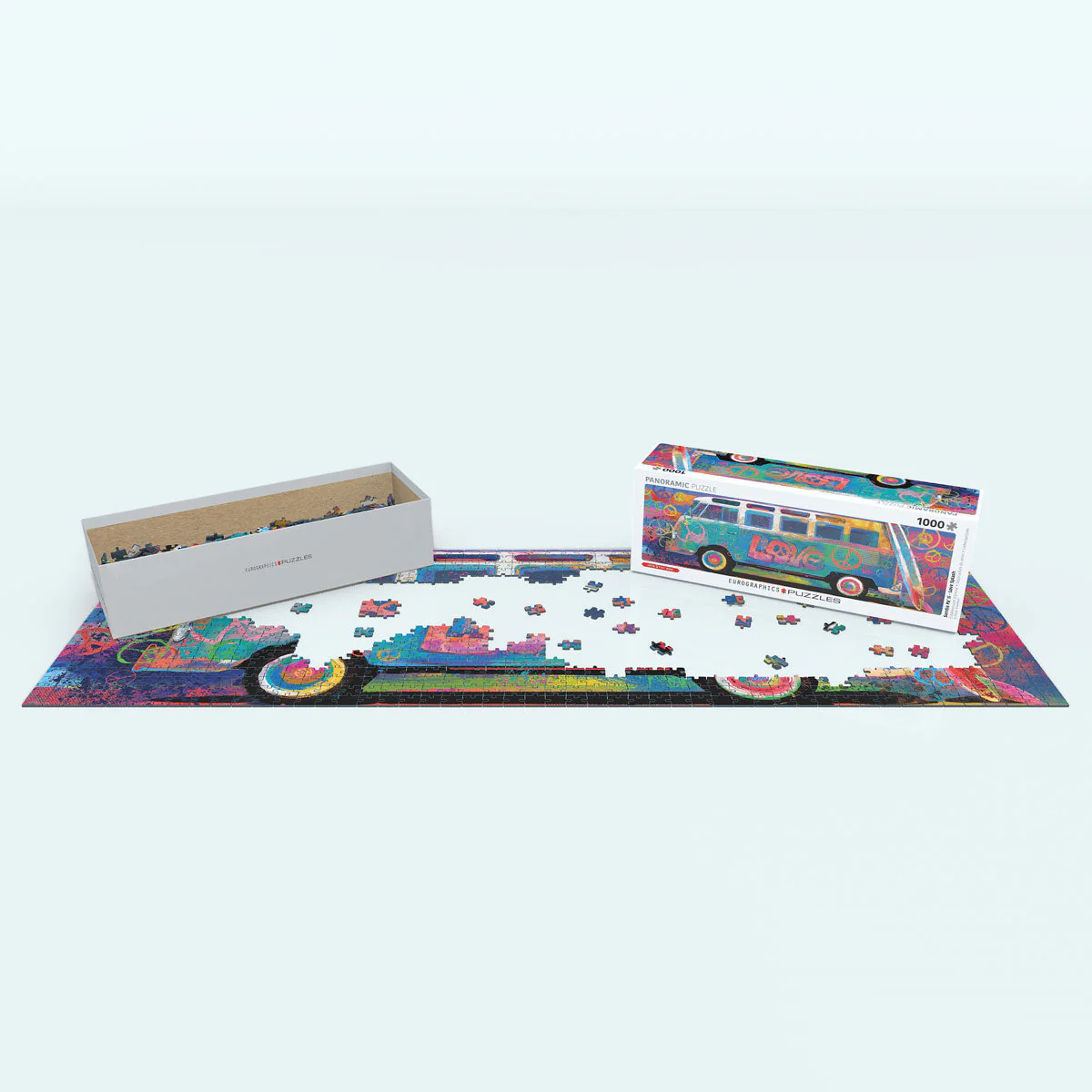 Puzzle: Panoramic Puzzles - Love Splash - Image 3